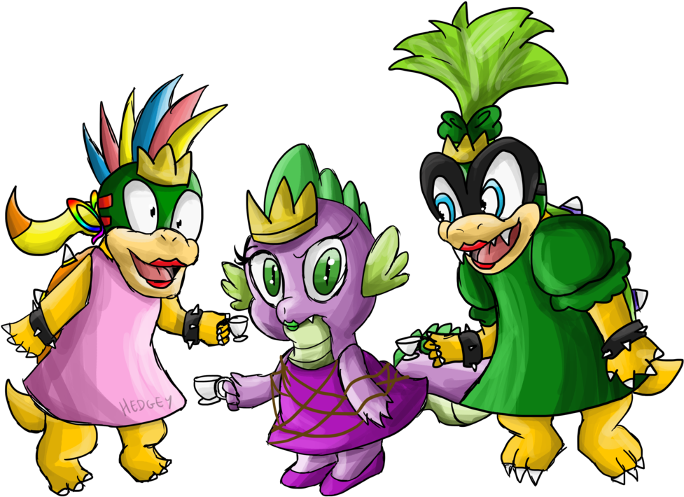 Tea Party By Hedgey - Cartoon (1024x761)