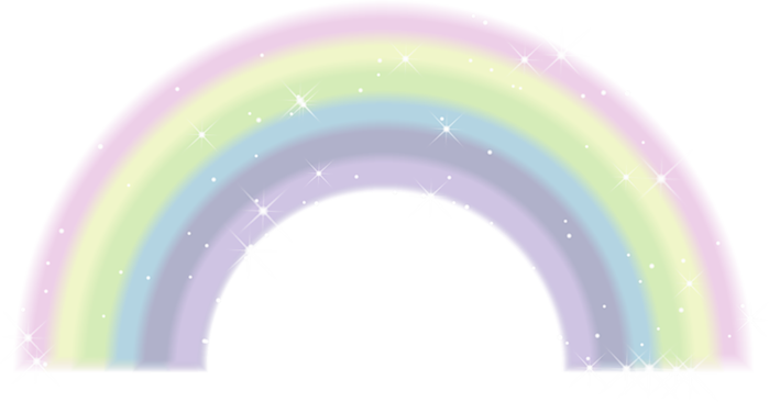 Image Result For Transparent Flower Fairies Clipart - Arc En Ciel Png (699x366)