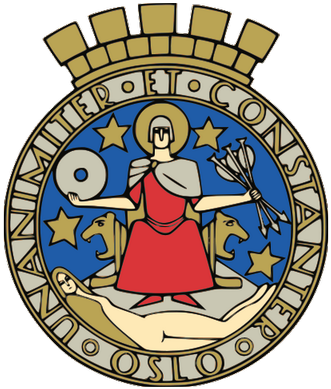 Oslo Kommune - Oslo Coat Of Arms (400x400)