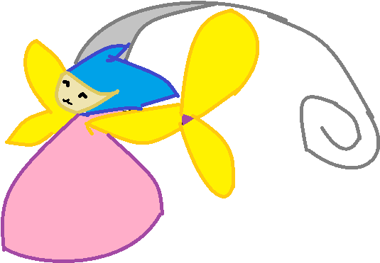 Yifju- The Flower Fairy Pokemon By Riniginianna - Yifju- The Flower Fairy Pokemon By Riniginianna (652x465)
