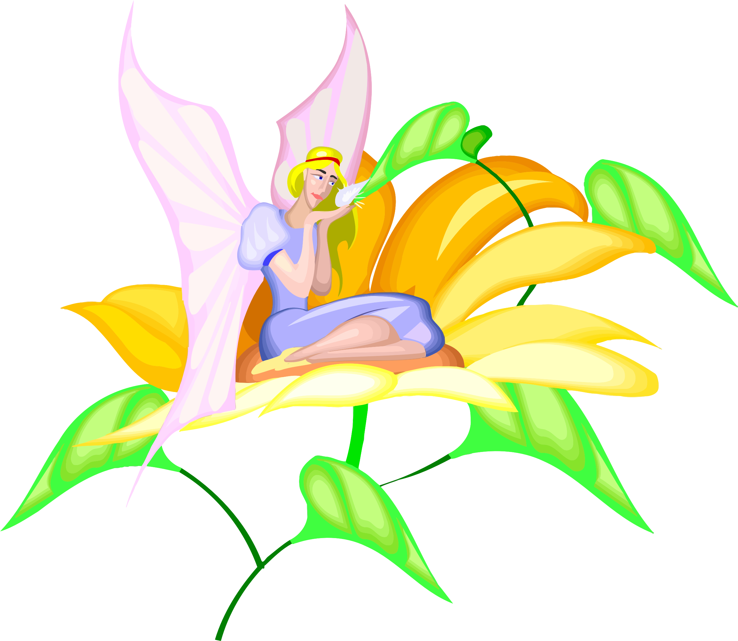 Fairies 26 - Lily Family (2374x2062)