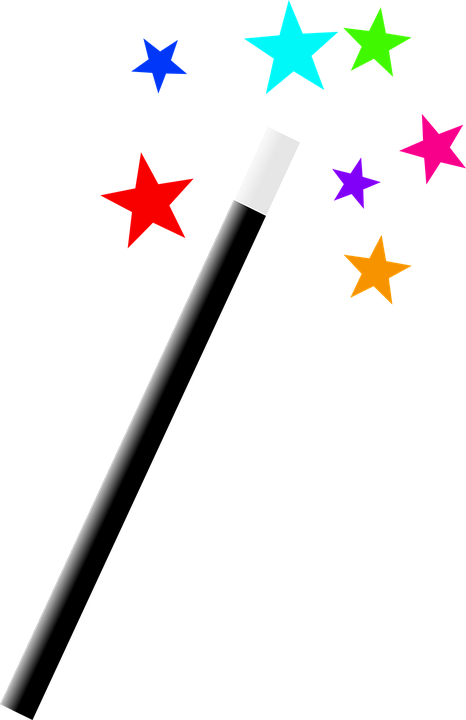 Image Result For Transparent Flower Fairies Clipart - Magic Wand (466x720)