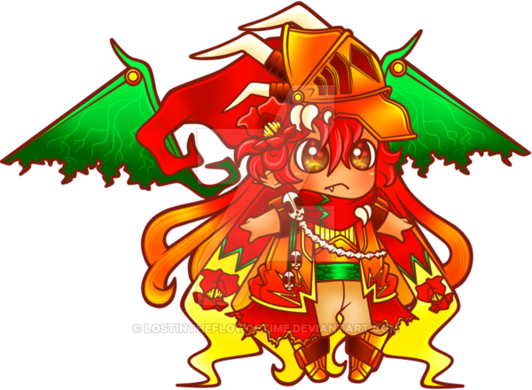 Adoptable Snapdragon Flower Fairy By Lostintheflowoftime - Cartoon (600x440)