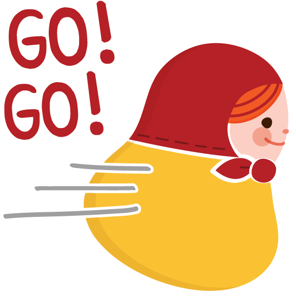 Little Matryoshka Stickers For Imessage Messages Sticker-10 - Little Matryoshka Stickers For Imessage Messages Sticker-10 (618x618)