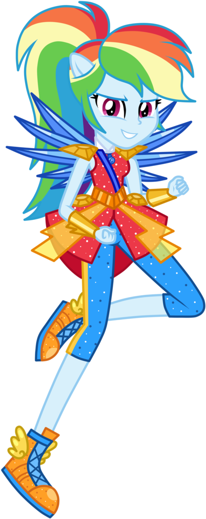 Mixiepie, Clothes, Crystal Wings, Equestria Girls, - Mlp Eg 4 Rainbow Dash (527x1024)