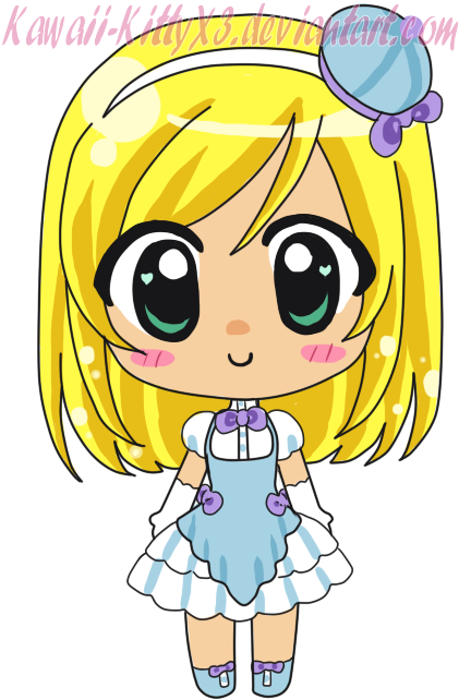 Lolita Doll - Kawaii Doll Drawings (469x648)