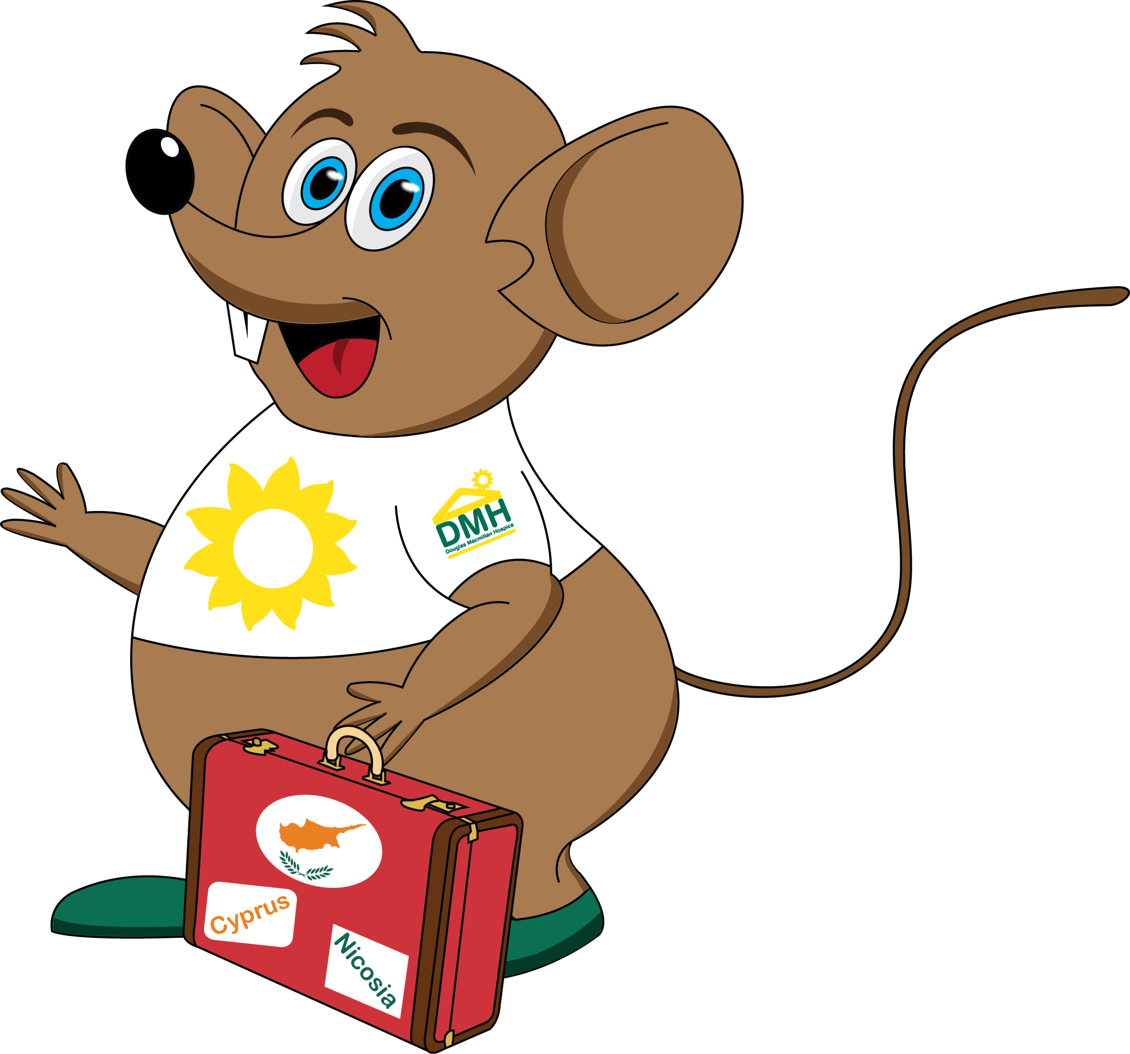 Meet Andre Our Sunshine Raffle Mascot Ready To Take - Cartoon (2257x2106)