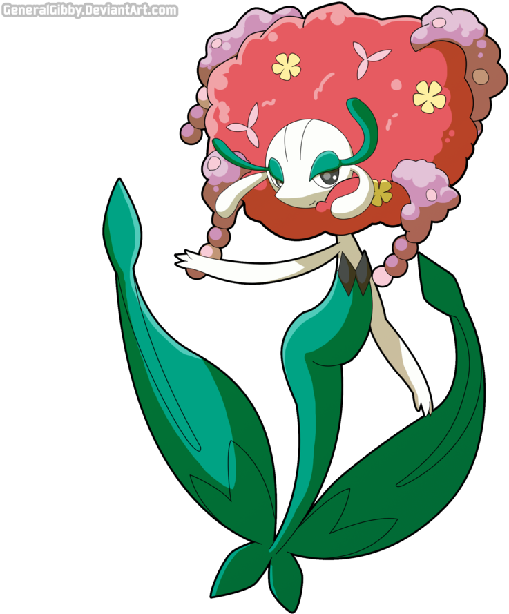 My Favorite Fairy Type 2015- Florges By Generalgibby - Florges Red (900x900)