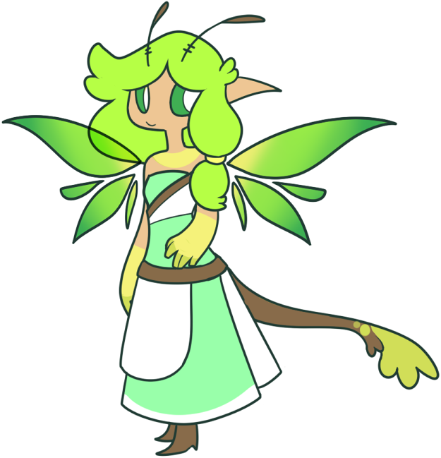 The Wyldbloom Fairy Queen By Fenaceide - Cartoon (625x649)