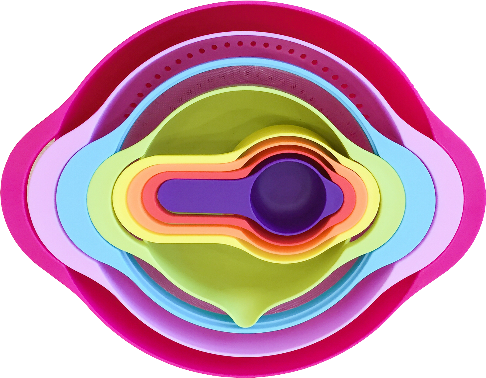 Sweet Colour Mixing Bowl Set Of 8 Pieces - Sweet Colour Mixing Bowl Set Of 8 Pieces (1836x1836)