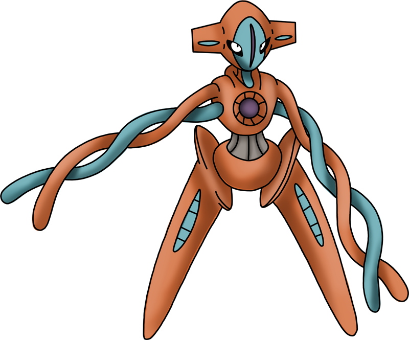 Stats, Moves, Evolution, Locations & Other Forms - Pokemon Deoxys (800x665)