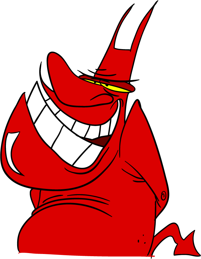 More Red Guy By Lotusbandicoot - Cow And Chicken Red Guy Png (643x828)