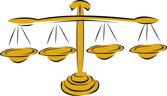 Scale, Balance, Weight, Sign, Symbol - Balance Clip Art (588x340)