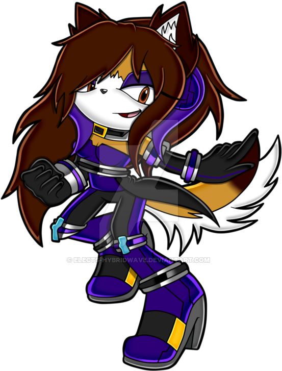 Elect The Husky By Elects-hybridwave On Deviantart - Cartoon (600x768)