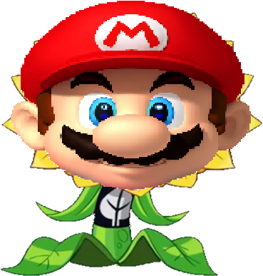 Solar Flarewith Mario's Head Faints - Mario Face Png (378x418)
