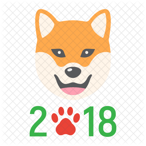 Dog 2018 Icon - Dog Year 2018 Png (512x512)