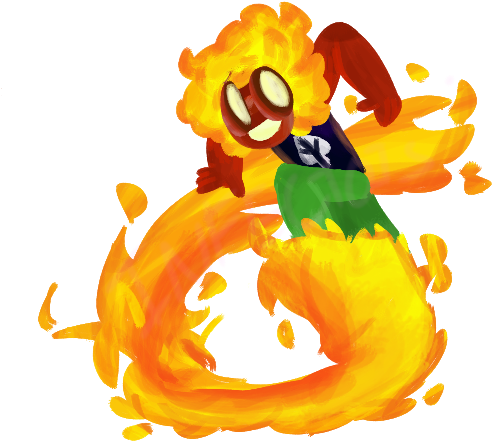 I Want Her To Burn My Whole Body Till It Melts - Illustration (500x500)