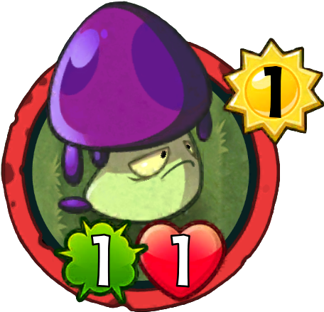 Triplex Star - Plants Vs Zombies Heroes Peashooter (526x474)