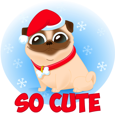 Winter Holiday Fun Messages Sticker-3 - Cartoon (408x408)