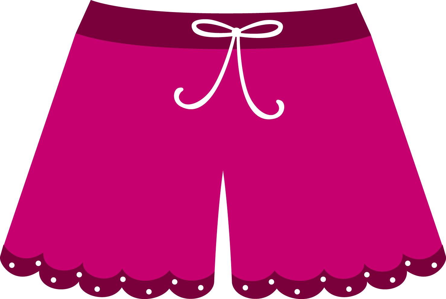 Costura E Roupas - Short Pant Clipart Png (1478x991)