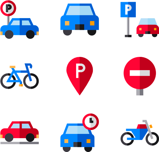 Parking - Car Parking Icons Png (600x564)
