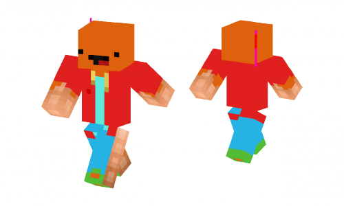 Minecraft Skin Steam Punk (500x300)