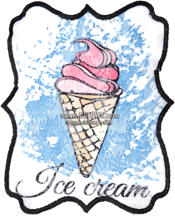 Ice Cream In Summer Large Patch For Shirts - Ice Cream (780x780)