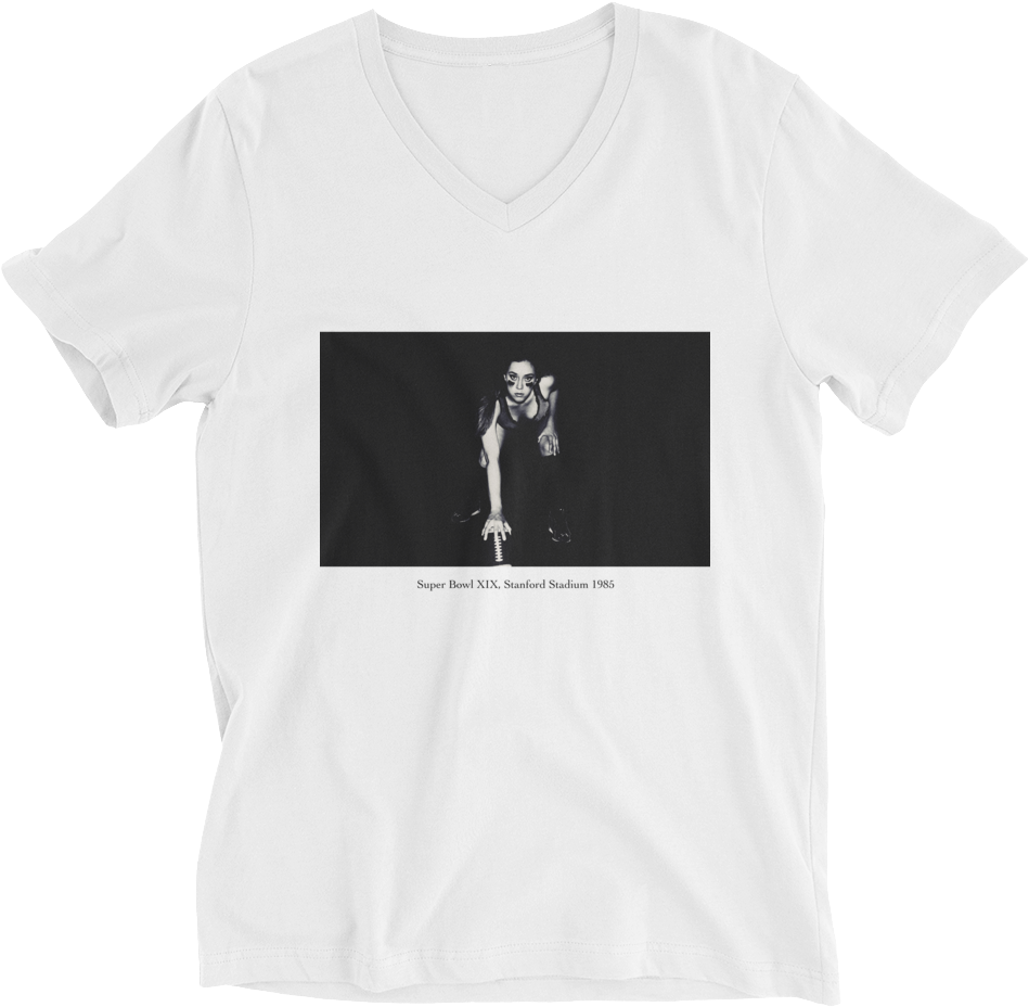 Men's "stanford Stadium" Short Sleeve V Neck T Shirt - Stanford Stadium (1000x1000)