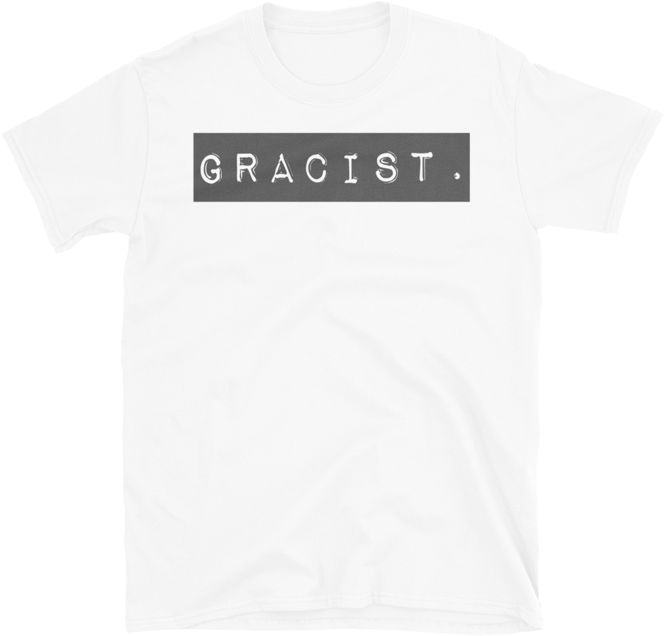 Gracist White T- Shirt - Gracist White T- Shirt (1000x1000)