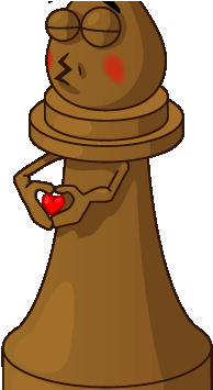 I Love Bishop X H3 - Cartoon (500x354)