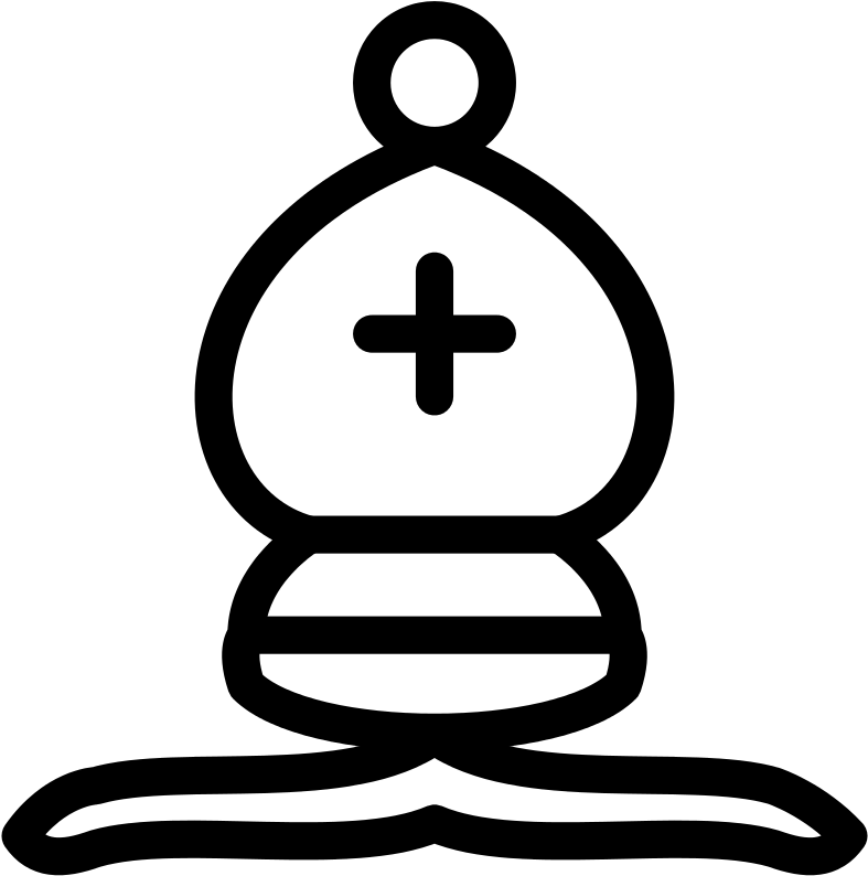 File - Chess Blt45 - Svg - Chess Bishop Png (1024x1024)