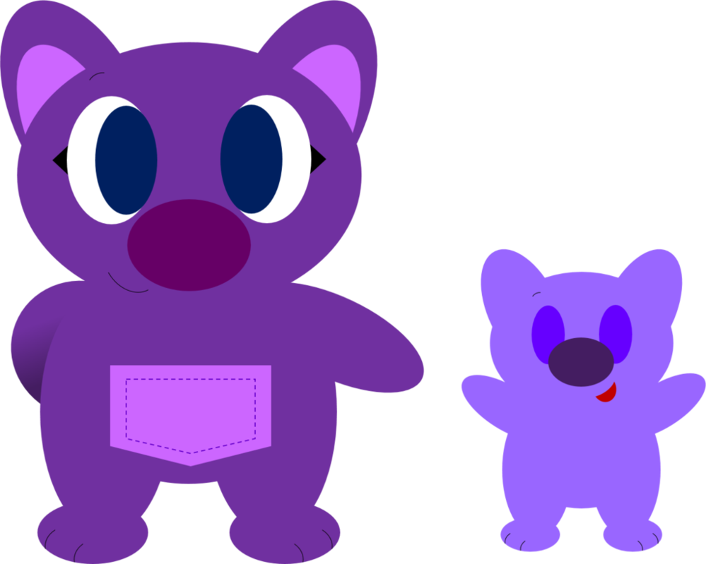 Mother Wombat And Joey By Alice Of Africa - Cartoon (999x799)