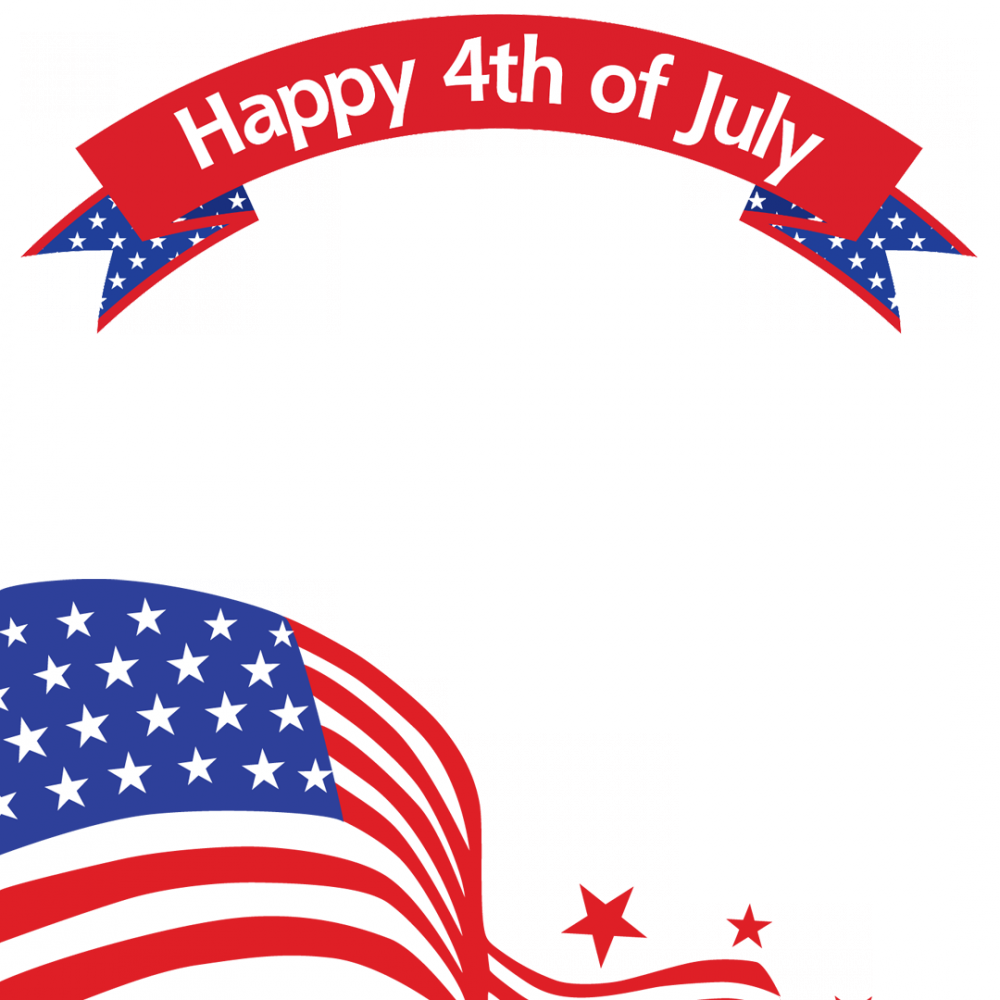Happy Forth Of July - 4th Of July Clipart (1000x1000)