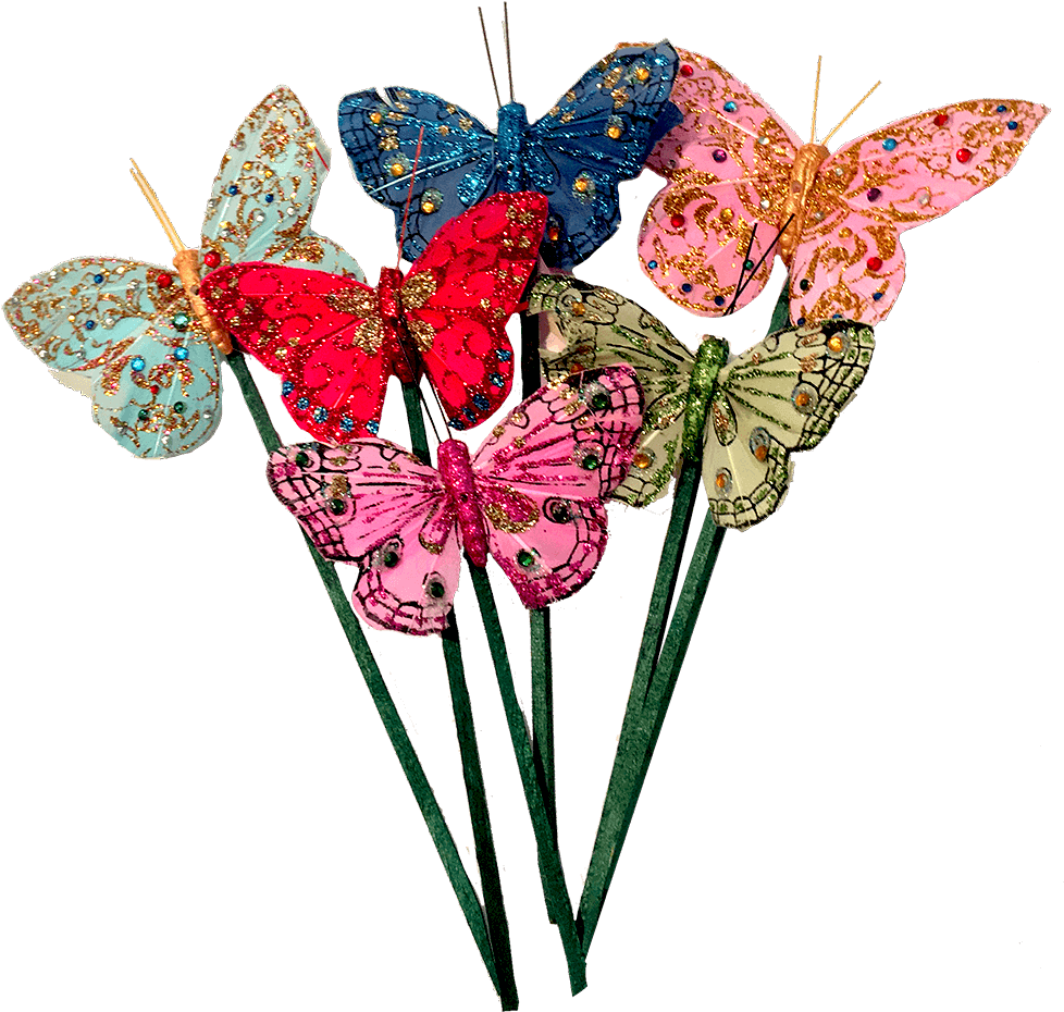 Ornaments - Butterflies - Christmas Ornament (1000x1000)