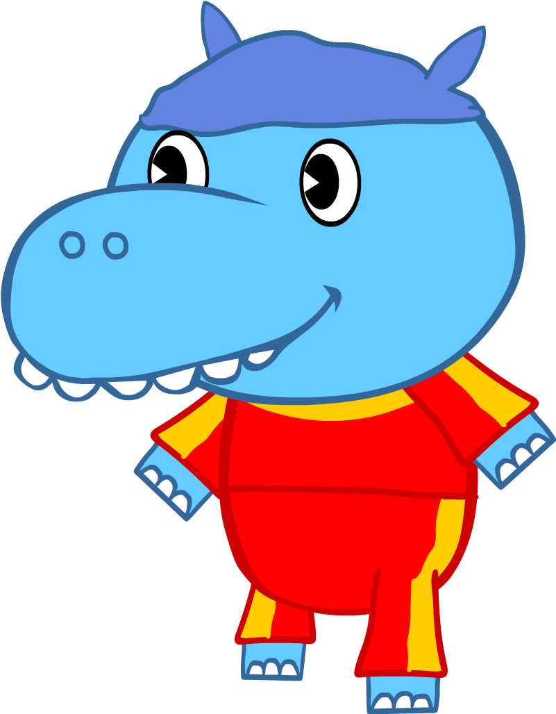 Soak Is A Good Swimmer, And Likes To Eat Chocolate - Cartoon (800x1037)