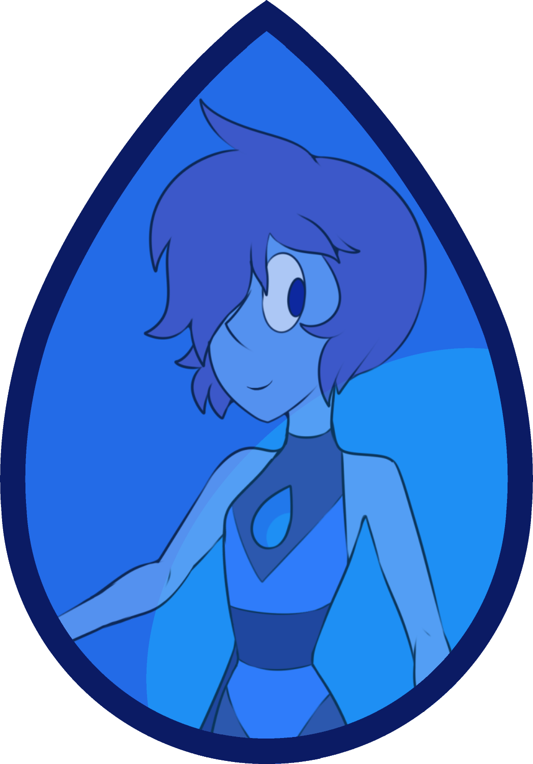 Lapis Lazuli Gem - Steven Universe Lapis Lazuli Gem (1047x1500)
