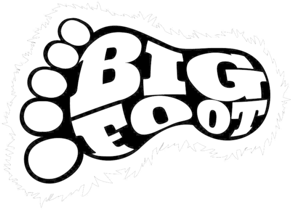 Silhouette Design Store - Big Foots Foot Prints (600x446)