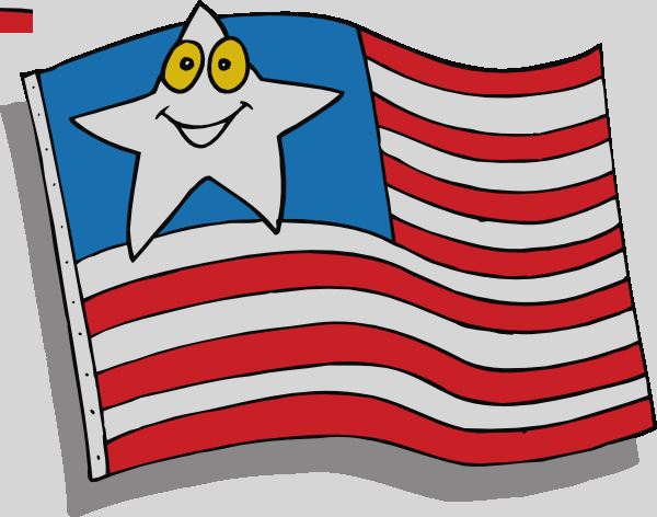 Free To Use & Public Domain American Flag Clip Art - Clip Art (600x472)