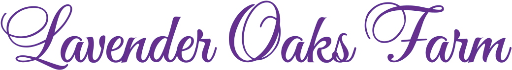 Cropped Lavender Oaks Farm Logo Final Logo In Color - Calligraphy (1072x200)
