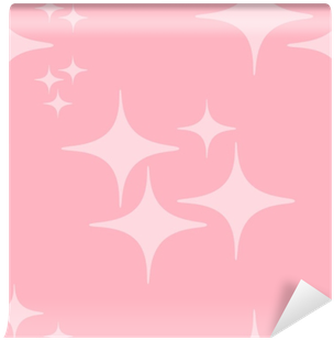 Fototapet Pink Star Repeat Pattern Vector • Pixers® - Wallet (400x400)