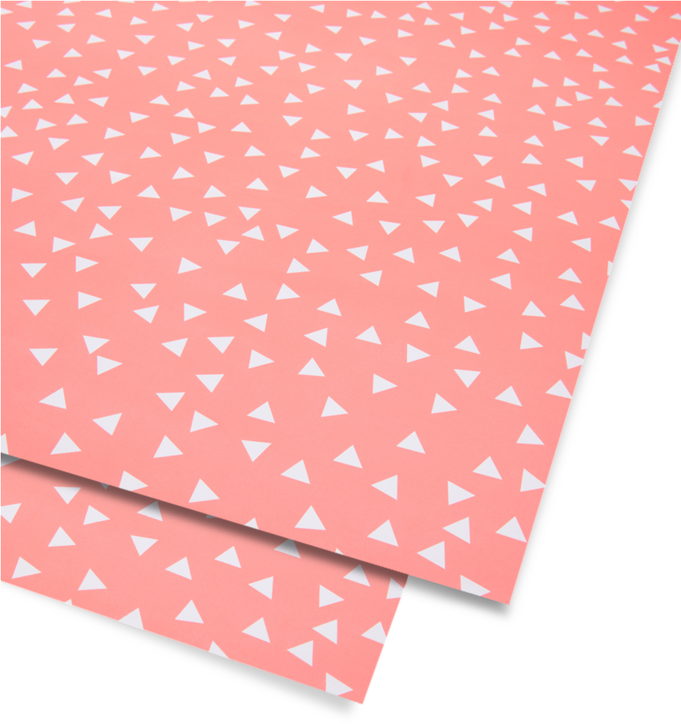 Neon Orange Triangle Wrap - Construction Paper (956x1024)