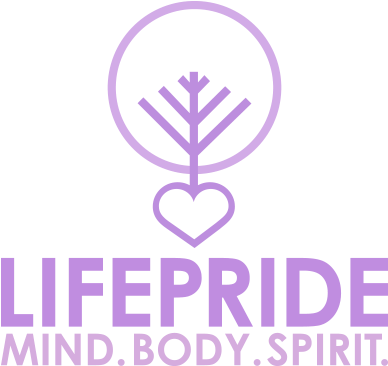Logo Life Pride - Lavender (400x390)