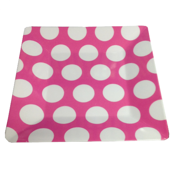 Pink With White Polkadots - Sewing (600x600)