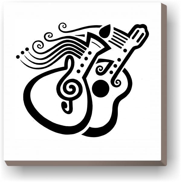 Artistic Tile - Music - Music (599x600)