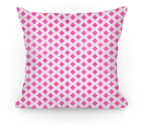 Pink Diamond Pattern Pillow - Tonewear Ultimate Therapeutic Lipolysis Fat Freezer (484x484)