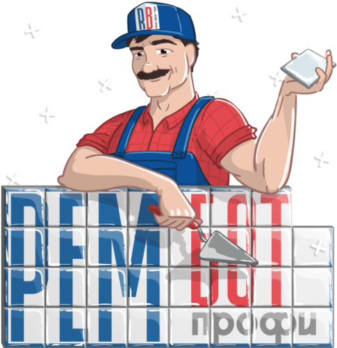 Laying Tiles Kiev - Cartoon (500x500)