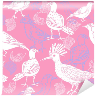 Vintage Background, Pink Fashion Seamless Pattern With - Fashion (400x400)