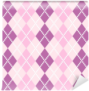 Seamless Argyle Pattern In Pastel Colors Wallpaper - Valentine's Day (400x400)