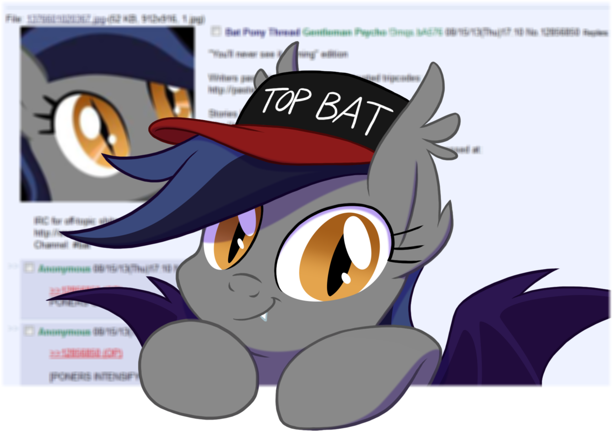 Equestria-prevails, Baseball Cap, Bat Pony, Cute, Hat, - Mlp Bat Pony Cute (1280x888)