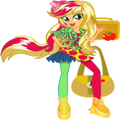 Applejack Equestria Girls 2 Rainbow Rocks - My Little Pony Rainbow Rocks Applejack (420x420)
